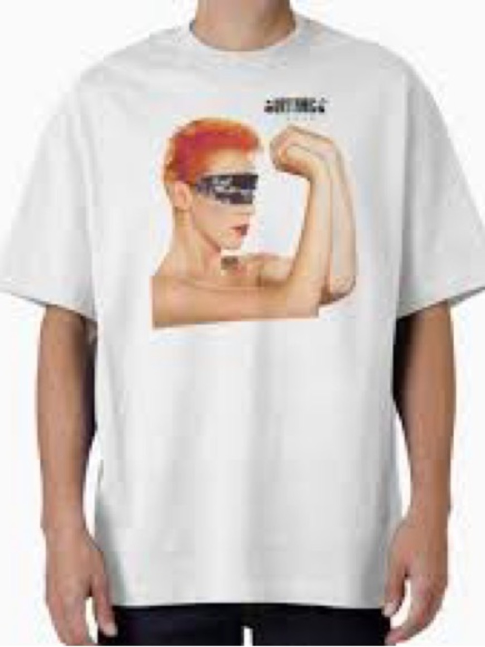 EURYTHMICS - Touch Graphic T-Shirt Size Large New 90s Annie Lennox Rare